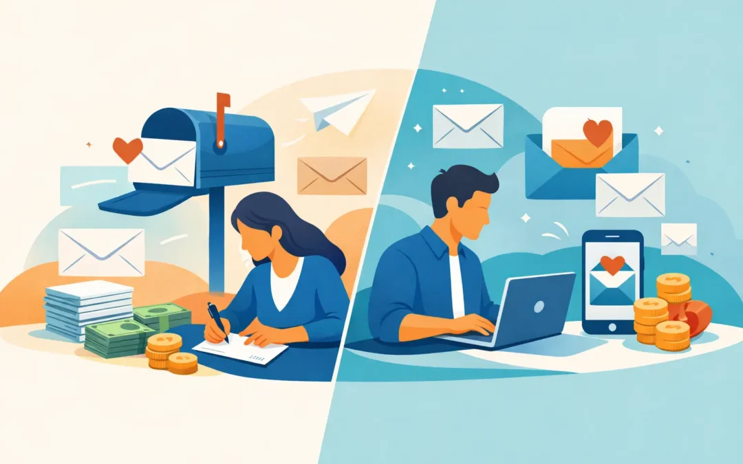 Direct Mail vs Email Fundraising